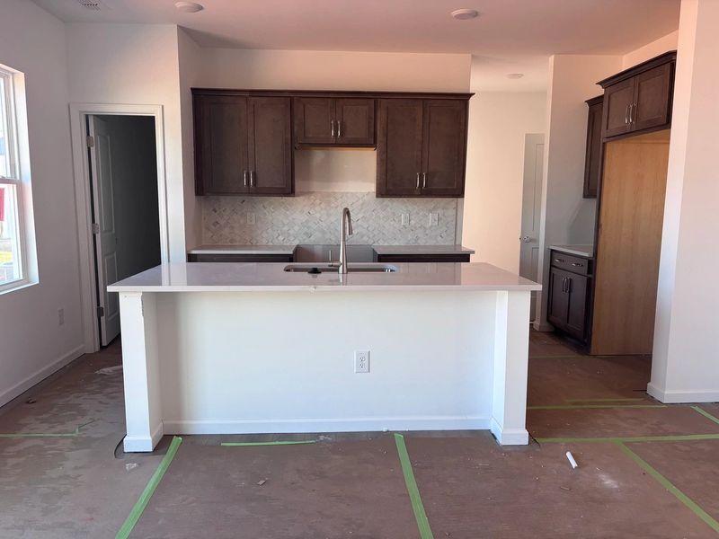 In-progress construction of a new home in Middleton Farms, Middlesex, NC (Image 17).