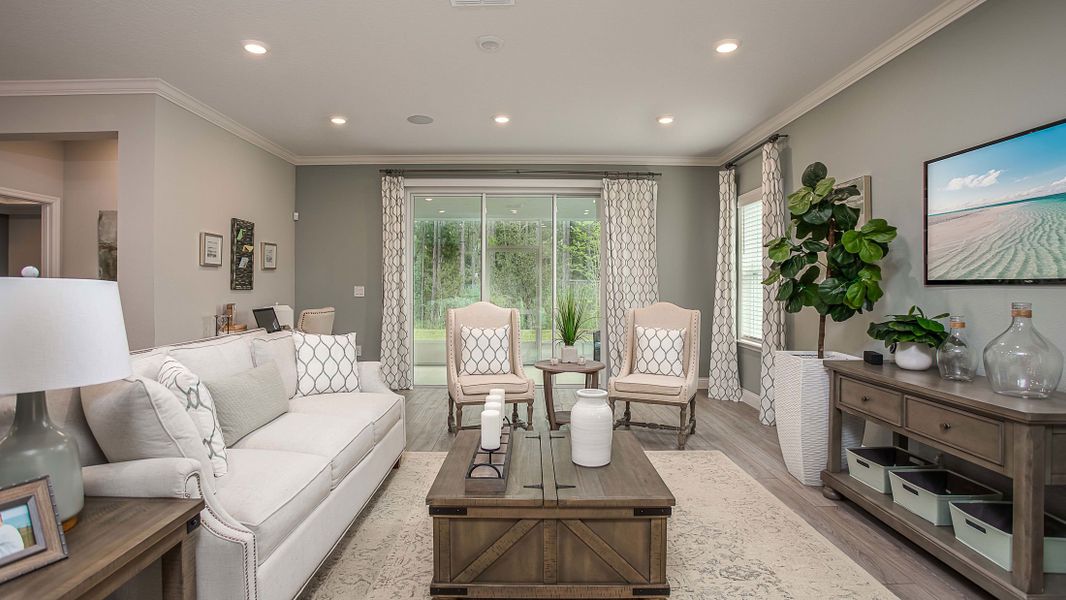 Furnished interior view inside a new home in Northshore, Kingsland (Image 12).