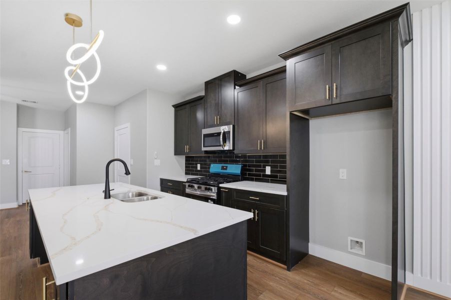 Furnished interior view inside a new home in , Houston (Image 7).