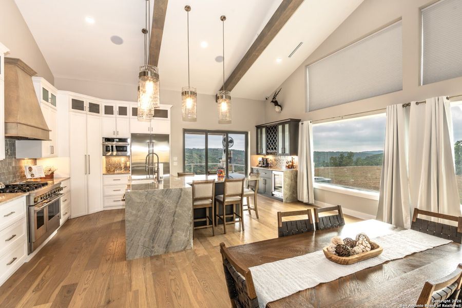 Furnished interior view inside a new home in , Bandera (Image 10).