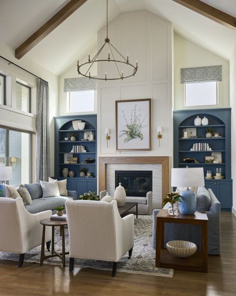 Furnished interior view inside a new home in Park Place - 80' Lots, Prosper (Image 10).