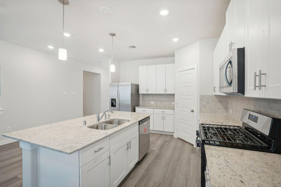 Photo is not of the actual home but is an inspirational photo of builder’s model home and may depict options, furnishings, and/or decorator features that are not included.