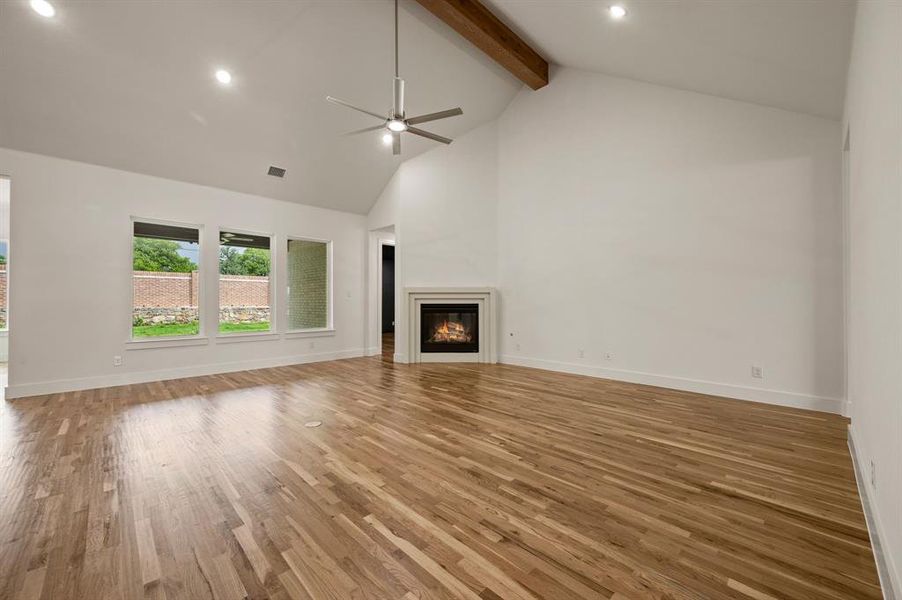 Spacious, unfurnished interior of a new home in LeTara, Haslet (Image 27).