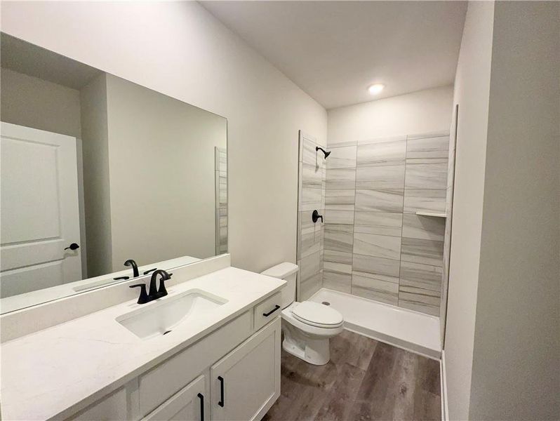 Furnished interior view inside a new home in , Hoschton (Image 13).