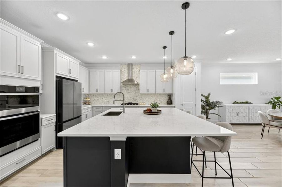 Furnished interior view inside a new home in Marisol Pointe at MiraBay Florida Series, Apollo Beach (Image 43).