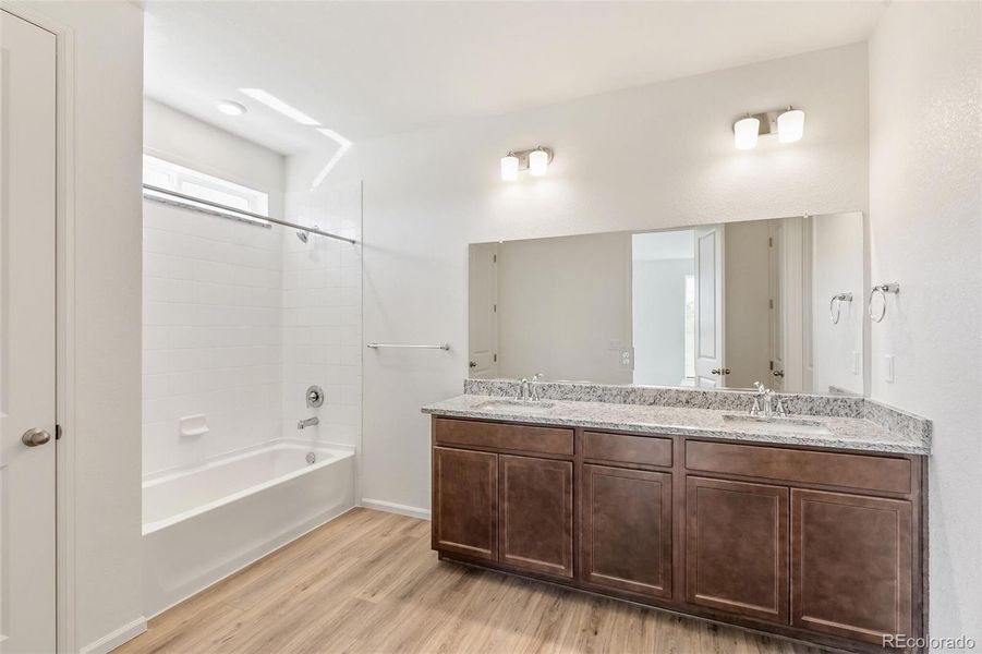 Furnished interior view inside a new home in Terrain Oak Valley, Castle Rock (Image 8).