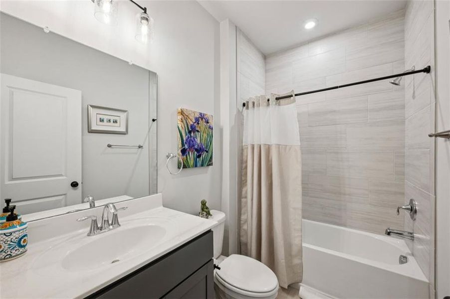 Furnished interior view inside a new home in Parkside at Mason Mill, Decatur (Image 29).