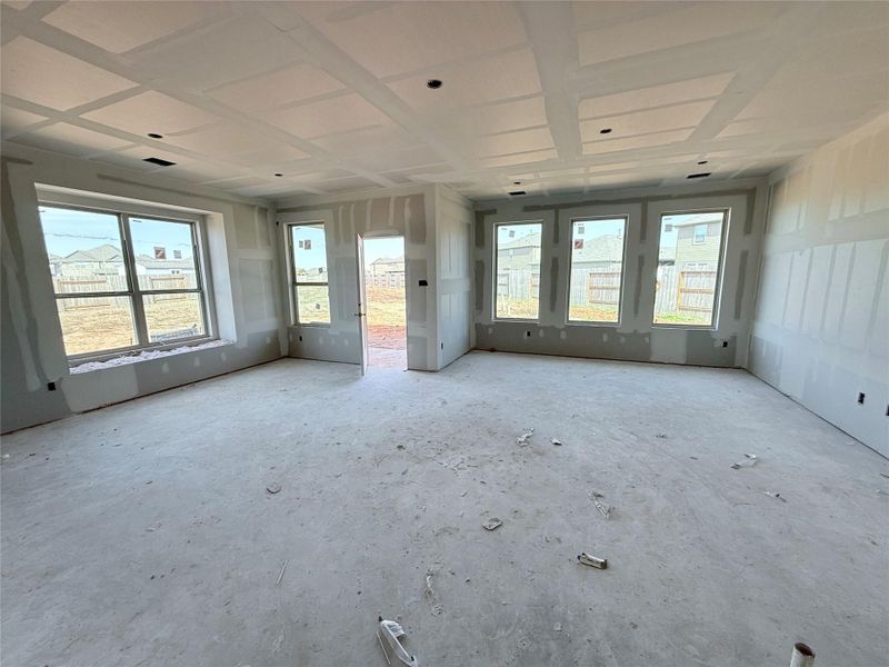 In-progress construction of a new home in Sunterra, Katy, TX (Image 27). In-progress construction of a new home in Sunterra, Katy, TX (Image 27).