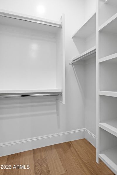 Guest Primary Walk in closet