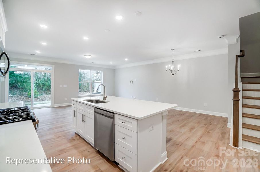 Furnished interior view inside a new home in Harrisburg Village, Harrisburg (Image 5). Furnished interior view inside a new home in Harrisburg Village, Harrisburg (Image 5).