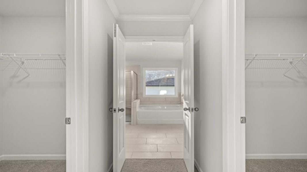 Spacious, unfurnished interior of a new home in Hamptons at Riverwood East, Dallas (Image 27).