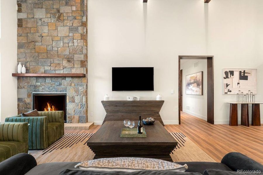 Furnished interior view inside a new home in , Parker (Image 35).