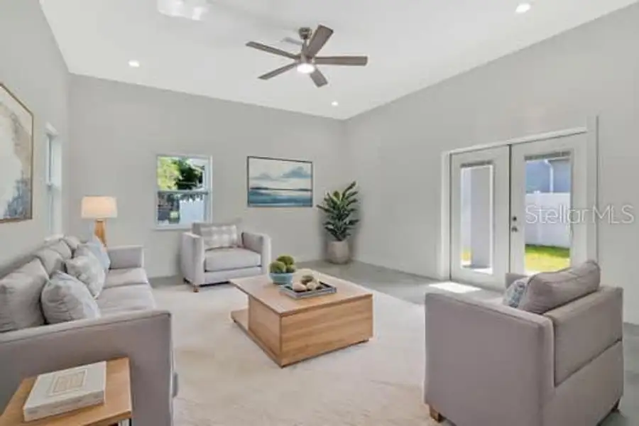 Furnished interior view inside a new home in , Tampa (Image 9).