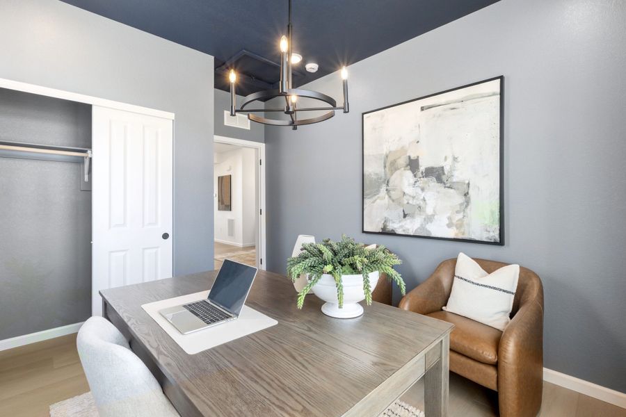 Representative furnished interior of a home built from the Jansen by Landsea Homes in Cherry Meadows, Brighton (Image 37).