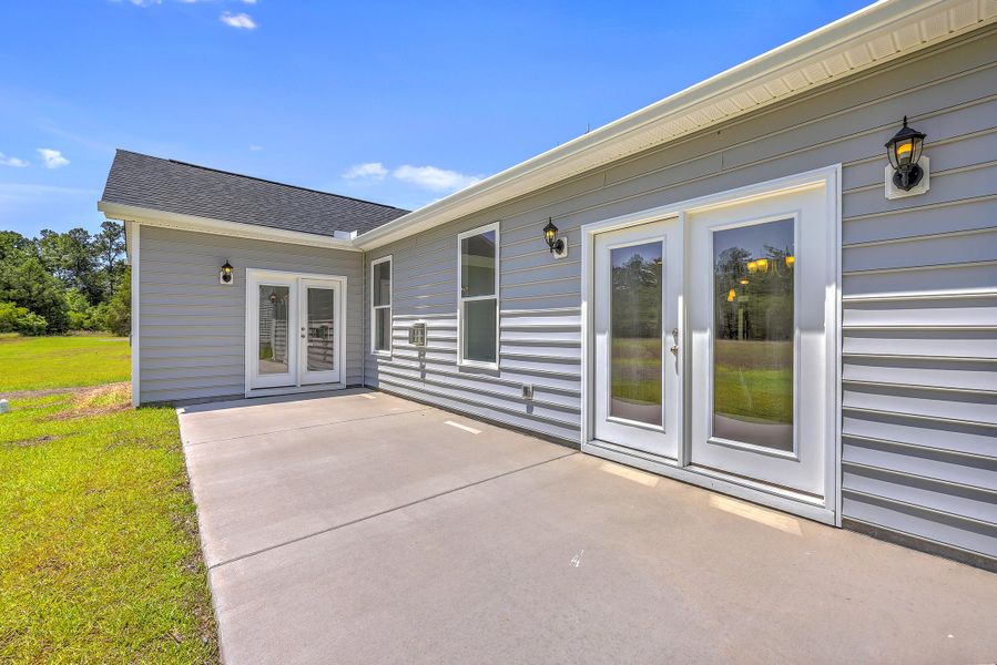 Exterior details and patio area of a home in , Dorchester (Image 29).