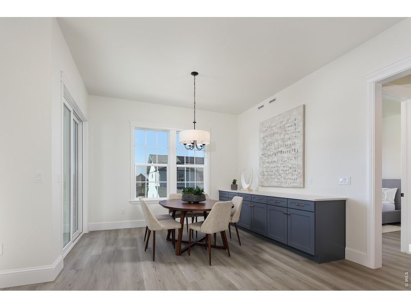 Furnished interior view inside a new home in Westerly, Erie (Image 6).