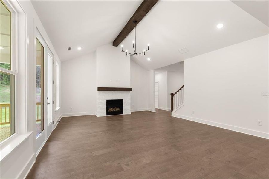 Spacious, unfurnished interior of a new home in , Gainesville (Image 47).