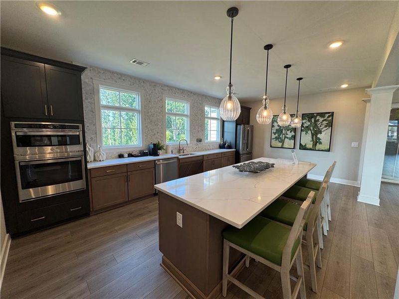 Furnished interior view inside a new home in , Dacula (Image 13).