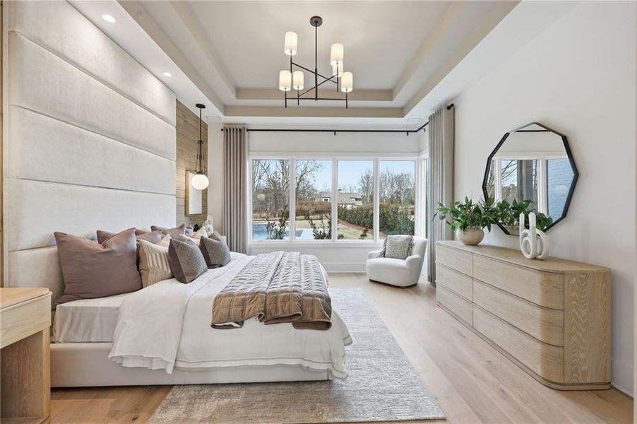 Furnished interior view inside a new home in , Gainesville (Image 38).