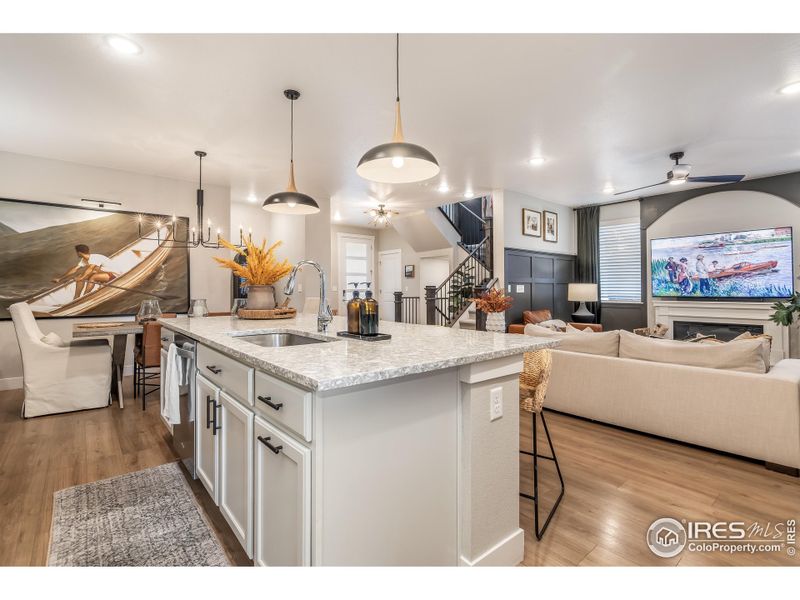 Furnished interior view inside a new home in , Windsor (Image 9).