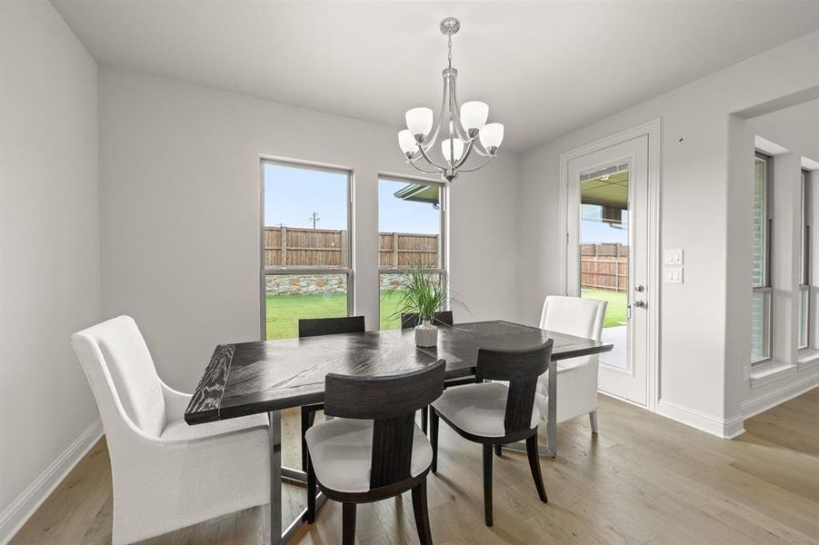 Furnished interior view inside a new home in Somerset - Phase 5, Mansfield (Image 15). Furnished interior view inside a new home in Somerset - Phase 5, Mansfield (Image 15).