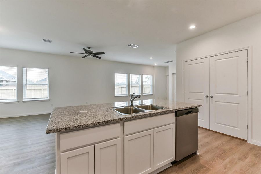 Furnished interior view inside a new home in King Oaks Village, Baytown (Image 7).