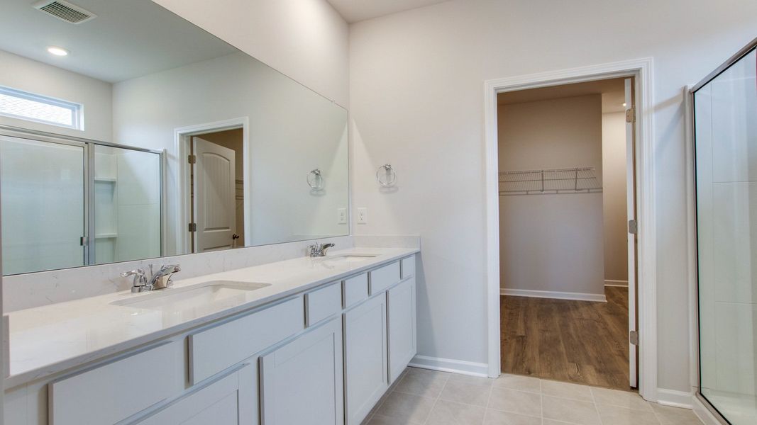 Furnished interior view inside a new home in Nexus South, Gallatin (Image 9).