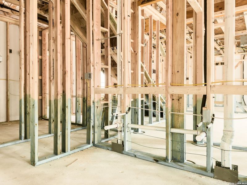 In-progress construction of a new home in Cordova Trails, Seguin, TX (Image 30). In-progress construction of a new home in Cordova Trails, Seguin, TX (Image 30).