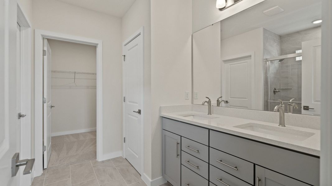 The Naples First Floor Primary with en suite bath in Quick Move-In Home at Willowbrook North by DRB Homes in Winter Haven, FL The Naples First Floor Primary with en suite bath in Quick Move-In Home at Willowbrook North by DRB Homes in Winter Haven, FL