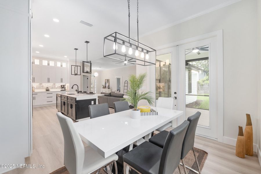 Furnished interior view inside a new home in , Gainesville (Image 49).