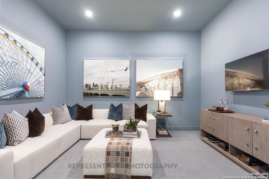 Furnished interior view inside a new home in Alsatian Oaks: 50ft. lots, Castroville (Image 14). Furnished interior view inside a new home in Alsatian Oaks: 50ft. lots, Castroville (Image 14).