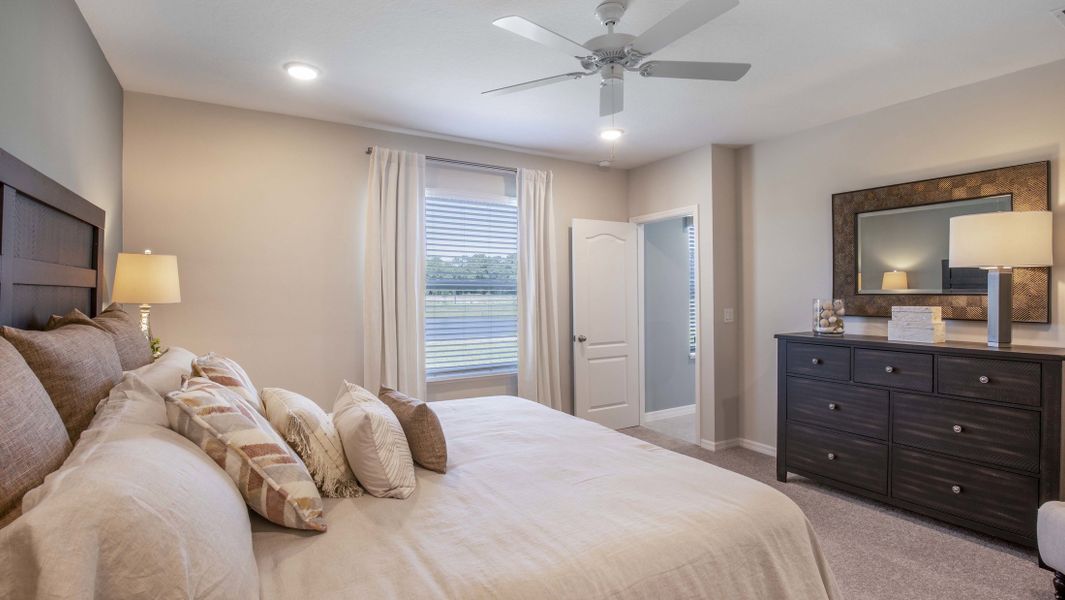 Representative furnished interior of a home built from the Victoria by Maronda Homes in Malabar Springs, Palm Bay (Image 14).