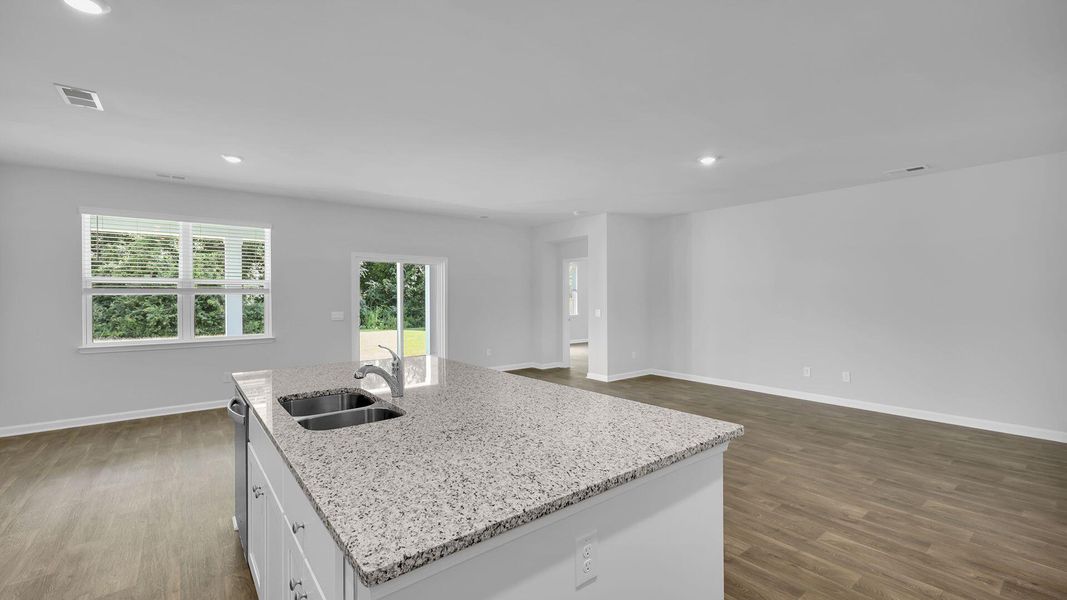 Furnished interior view inside a new home in Sheep Island, Summerville (Image 5).