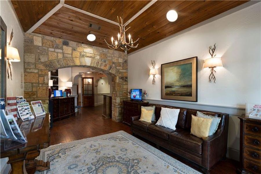 Furnished interior view inside a new home in , Waleska (Image 8).