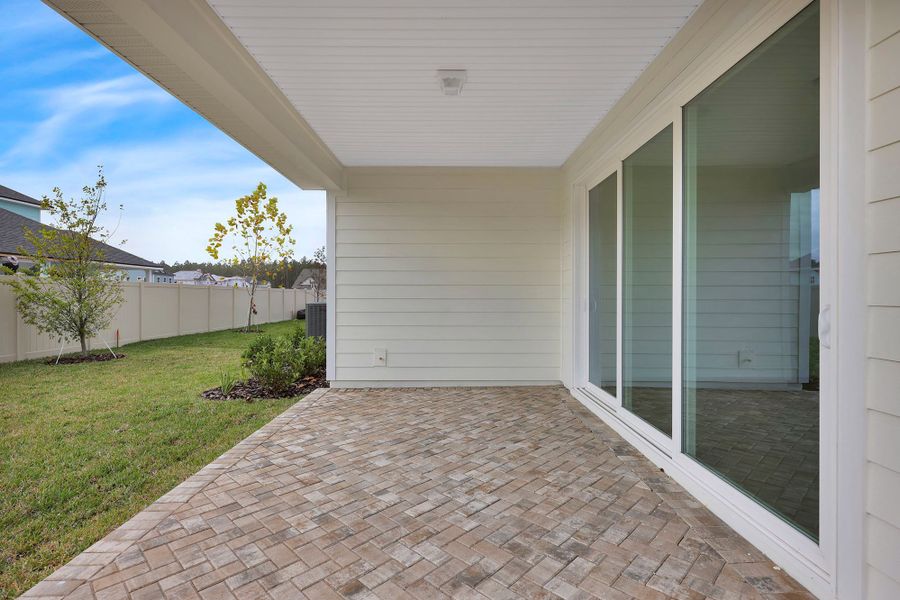 Representative exterior details of a home built from the The Cypress by Providence Homes (Florida) in Reflections at Nocatee, Nocatee (Image 35).
