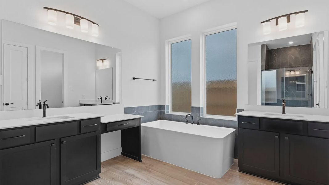 Furnished interior view inside a new home in Briarley, Montgomery (Image 13). Furnished interior view inside a new home in Briarley, Montgomery (Image 13).