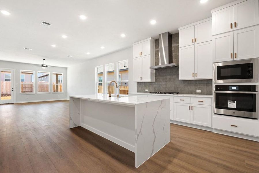 Furnished interior view inside a new home in Park Central, Georgetown (Image 11).