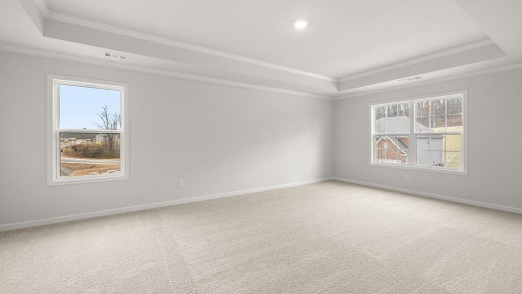 Spacious, unfurnished interior of a new home in Butner Estates, South Fulton (Image 27).