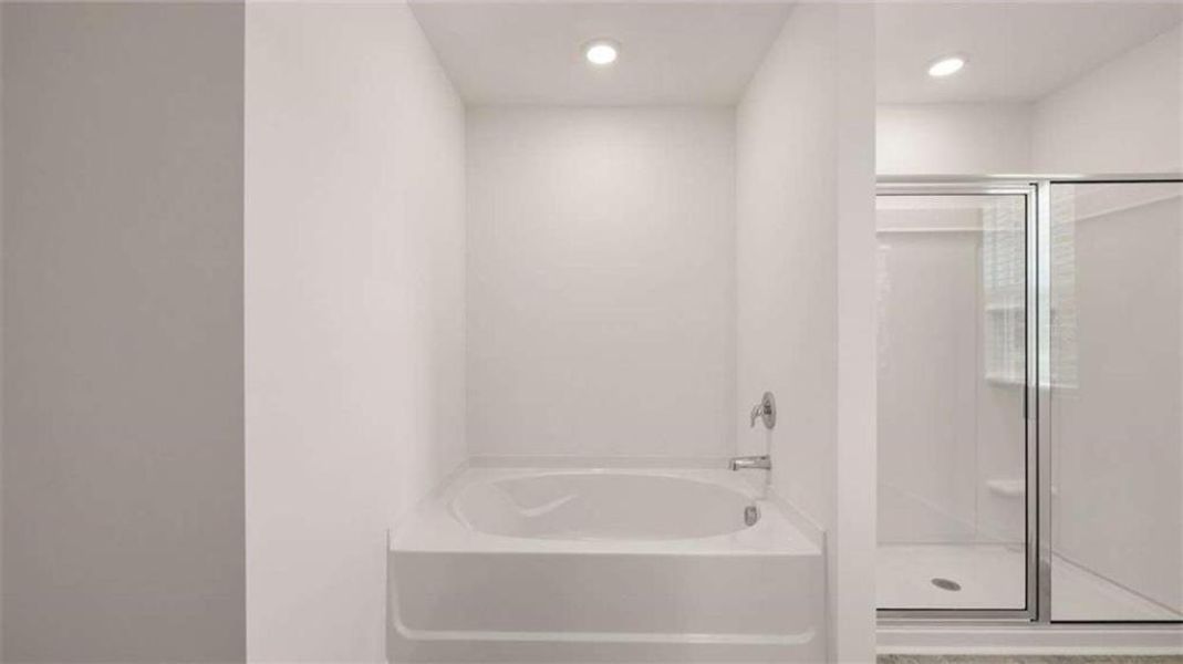 Furnished interior view inside a new home in Brooks Village, Dacula (Image 13).