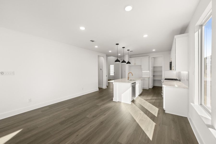 Spacious, unfurnished interior of a new home in The Meadows, Denton (Image 26). Spacious, unfurnished interior of a new home in The Meadows, Denton (Image 26).