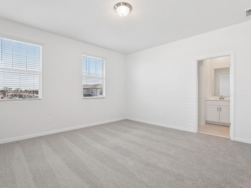Spacious, unfurnished interior of a new home in The Meadow at Crossprairie Bungalows, St. Cloud (Image 11). Spacious, unfurnished interior of a new home in The Meadow at Crossprairie Bungalows, St. Cloud (Image 11).