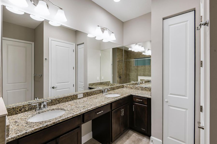 Furnished interior view inside a new home in Westlake, Westlake (Image 9). Furnished interior view inside a new home in Westlake, Westlake (Image 9).