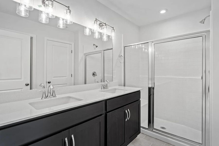 The Blackwell B Primary Suite Bathroom