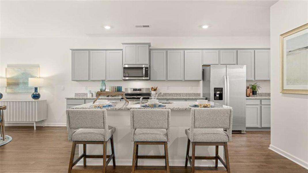 Furnished interior view inside a new home in Bridle Creek, Locust Grove (Image 8).