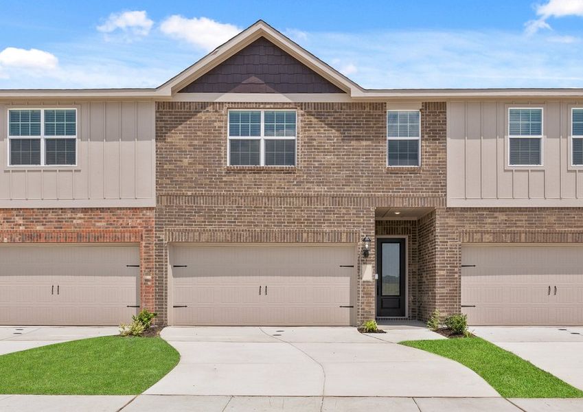 The Appaloosa is a beautiful floor plan with a brick exterior.