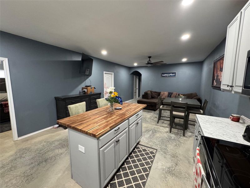 Furnished interior view inside a new home in , Broaddus (Image 5).