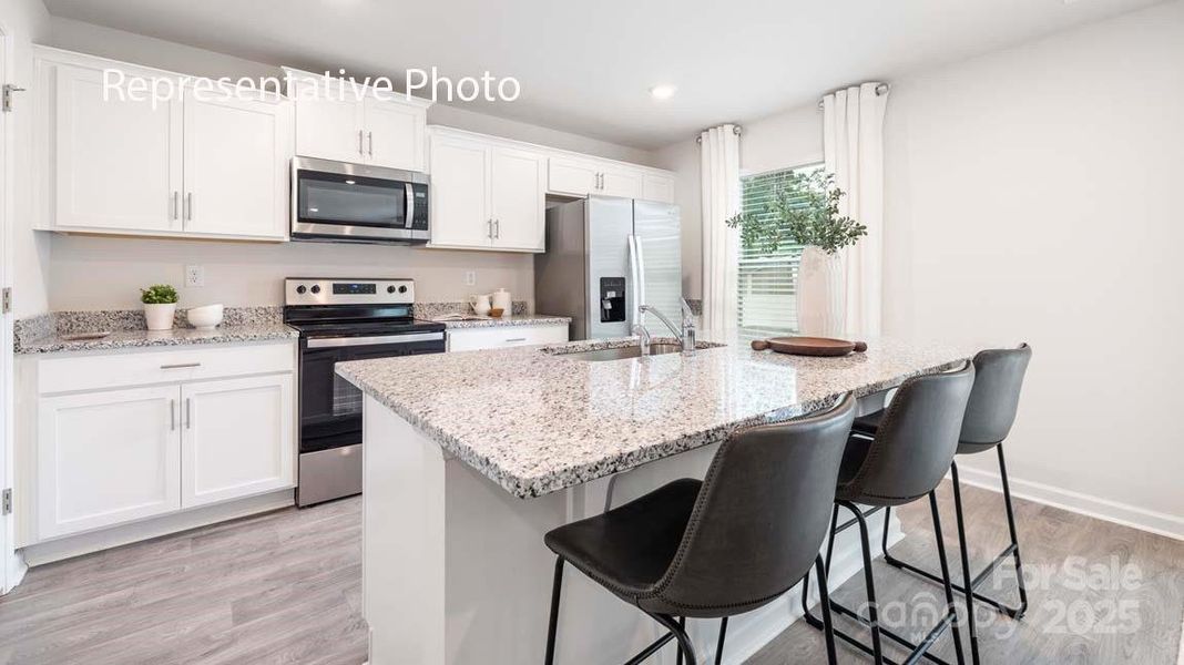 Furnished interior view inside a new home in Cramer Estates, Gastonia (Image 28).