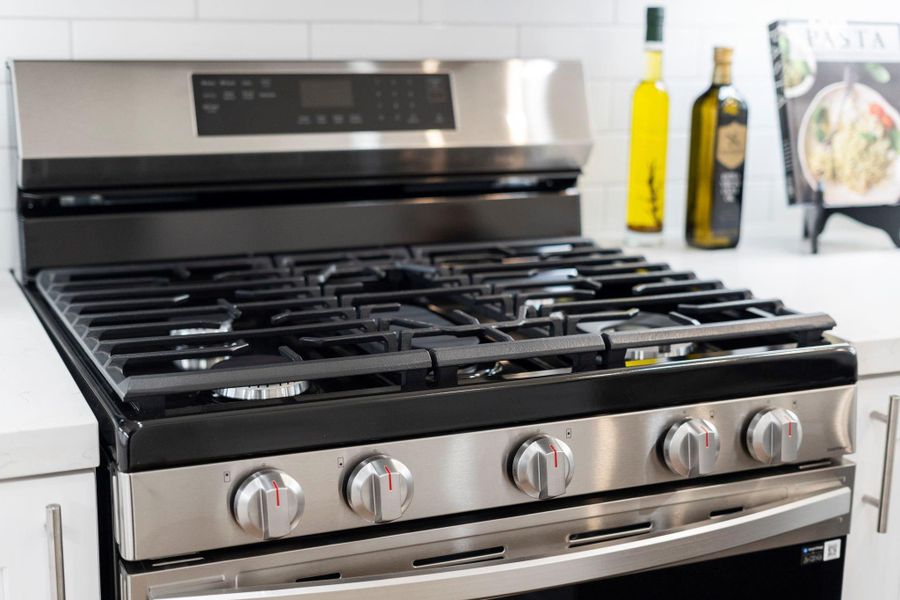 Convection oven with fryer