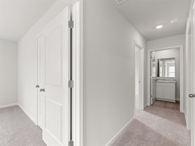 Spacious, unfurnished interior of a new home in Oakleigh Glen, Dallas (Image 22). Spacious, unfurnished interior of a new home in Oakleigh Glen, Dallas (Image 22).