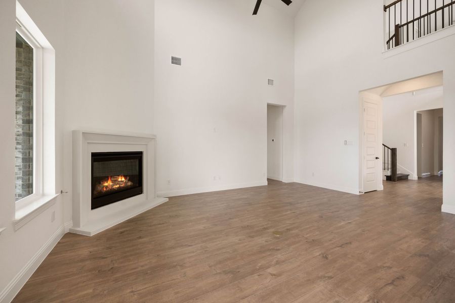Representative unfurnished interior of a home built from the Ashley by Our Country Homes in Parks of Aledo, Aledo (Image 45).